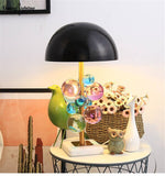 Post Modern Crystal Bubble Ball Table Lamp Luxury Marble Bedroom Night Bedside Desk Light Study Stand Lighting Fixture Home Deco